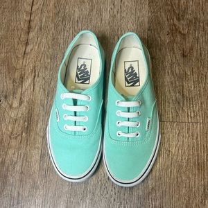 Mint Green Vans